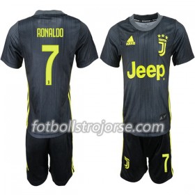 Juventus Matchtröjor Ronaldo 7 Barn Tredje Fotbollströja 2018-2019